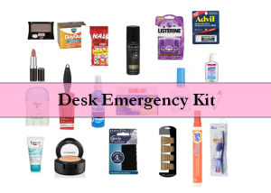 Desk Emergency Kits (For Women)  Emergency kit, Emergency kit gift,  Emergency