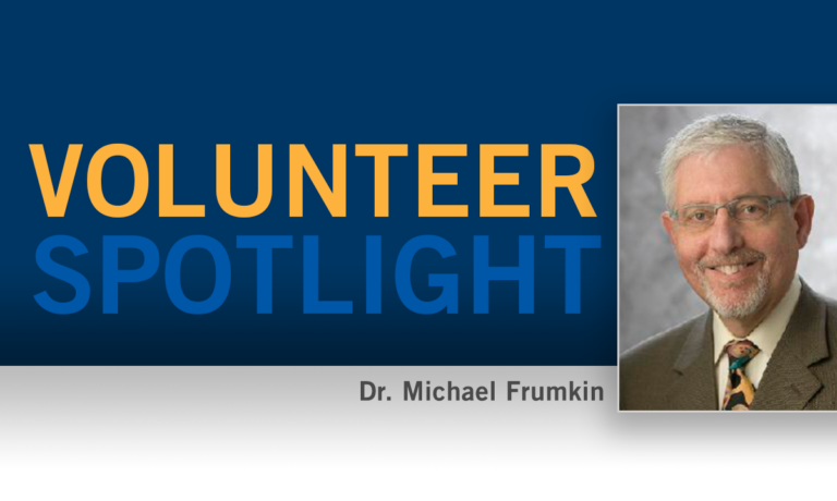 Volunteer Spotlight Michael Frumpkin 3