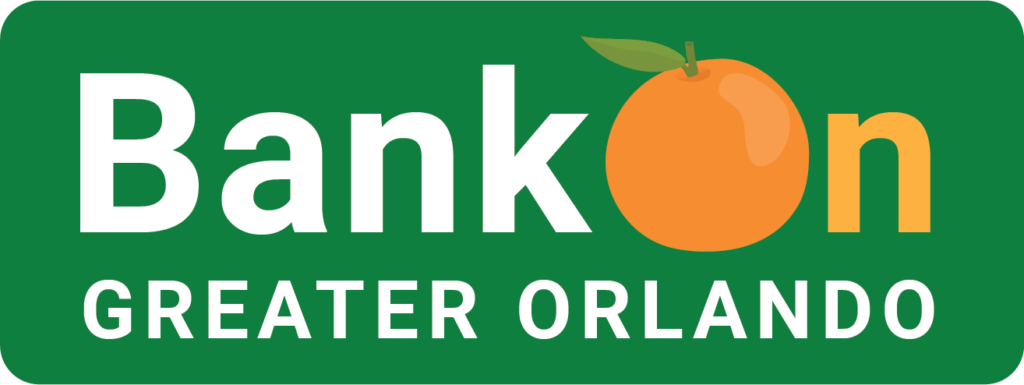 Community Baby Shower: Virtual Resource Library 7 Bank On Logo