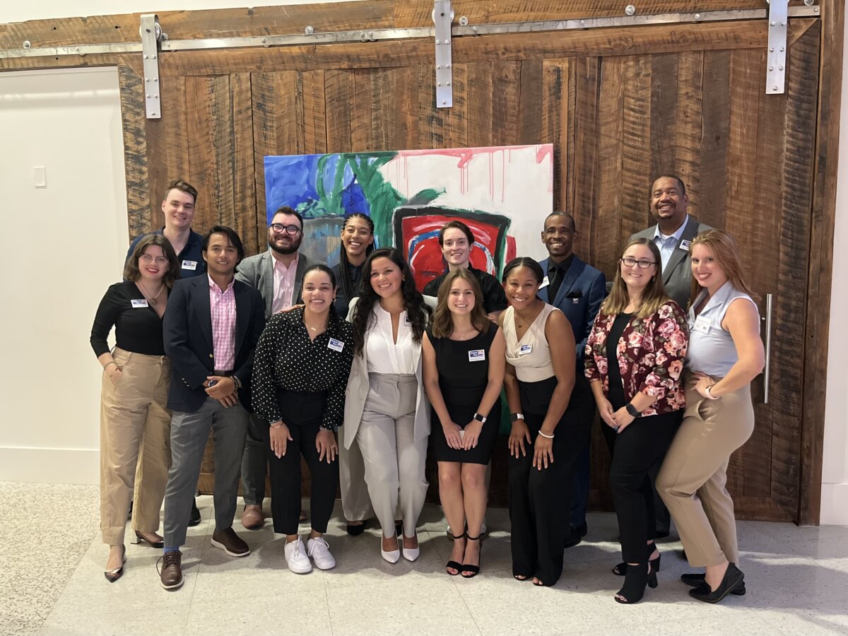 HFUW staff photo at an Emerging Leaders event