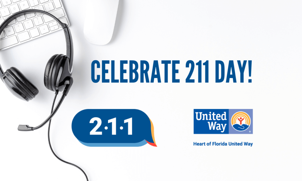 Celebrate 211 day graphic.