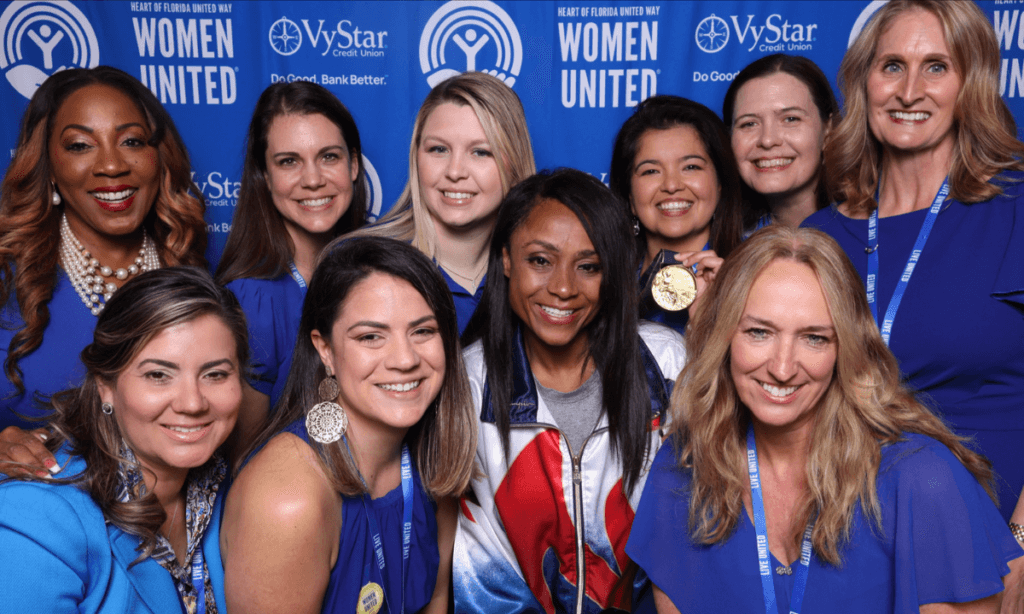 Women United Luncheon Committee with Dominique Dawes